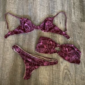 ACACIA SWIMWEAR NEON PARADISE SET